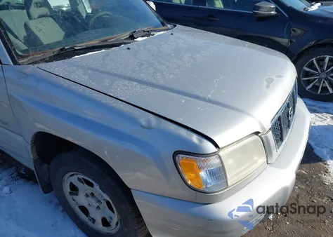 2001 Subaru Forester S z USA, uszkodzony, nr VIN JF1SF65641H730297